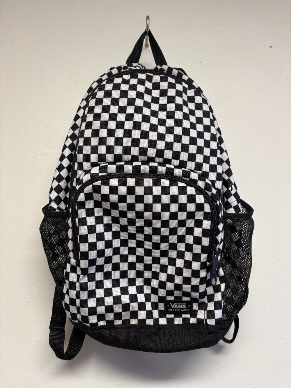 Vans Off The Wall Black & White Checkerboard Backpack